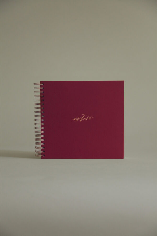 Album 26x25 maroon love