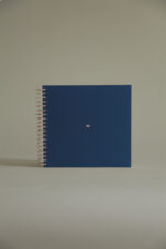 Album 26x25 navyblau Herz