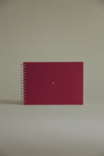 Album 28x20 bordo serce