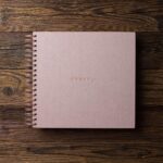 Photo Album MEDIUM BLACK40 dirty pink moments