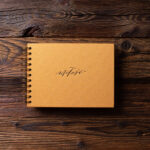 Photo album MINI KRAFT25 mustard love