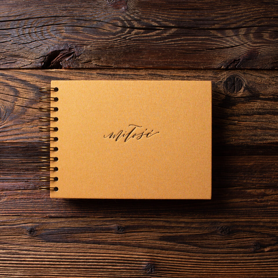 Photo album MINI KRAFT25 mustard love