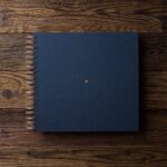 Album na zdjęcia MEDIUM BLACK40 granat serce