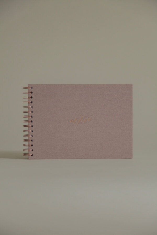 Fotoalbum SMALL BLACK30 dirty pink love