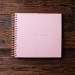 GUEST BOOK pastel pink