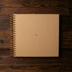 Photo Album MEDIUM ECRU35 gold heart