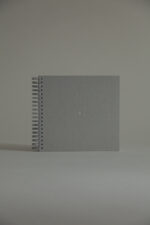 Photo Album MEDIUM ECRU35 light grey heart