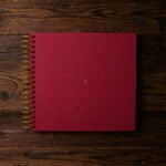 Album na zdjącia MEDIUM BLACK35 bordo serce