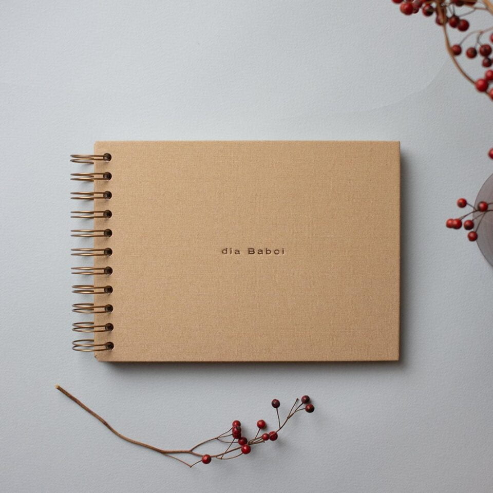 Fotoalbum MINI ECRU25 Gold für Oma